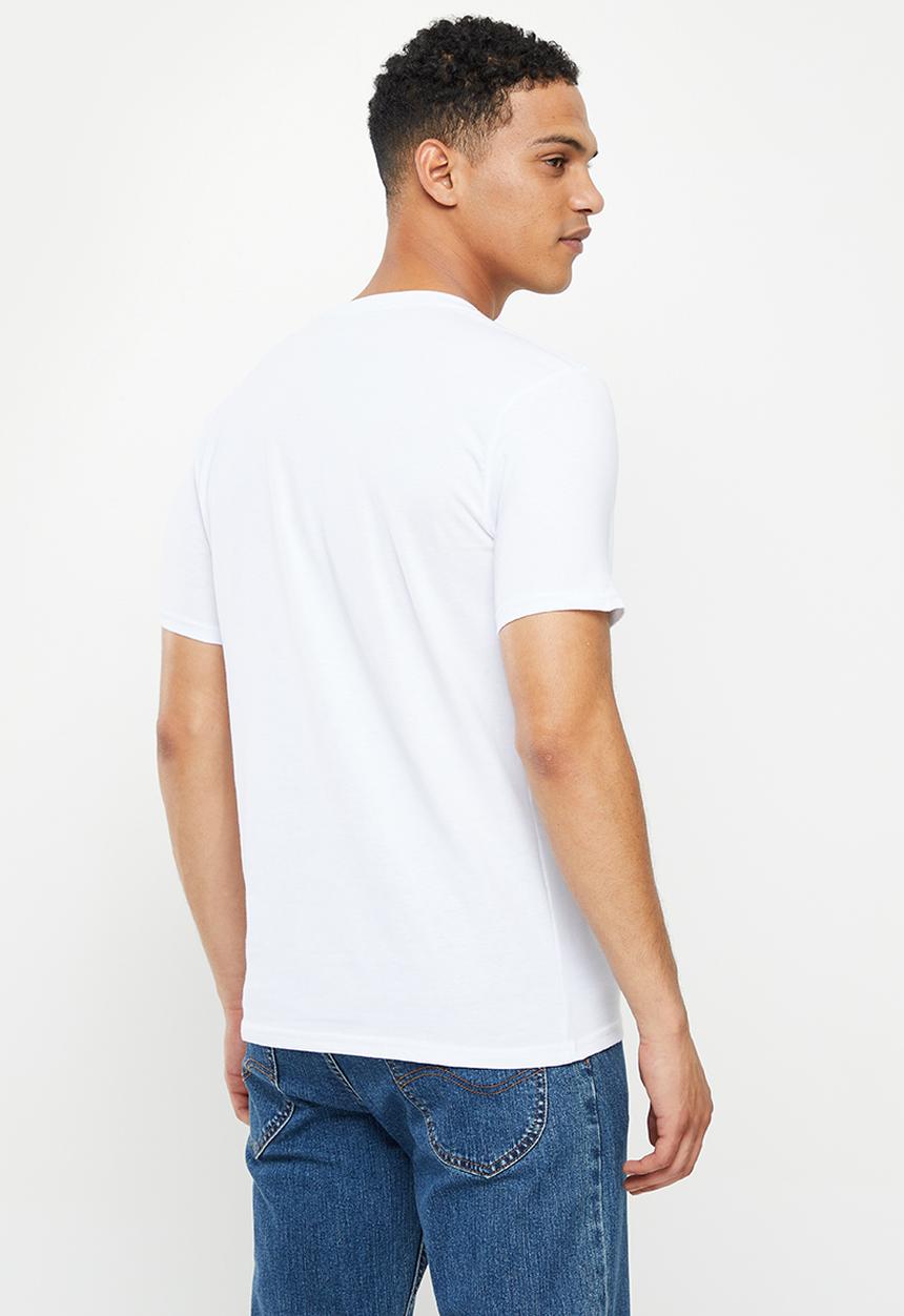 Palladium - Raised embossed T-shirt - white