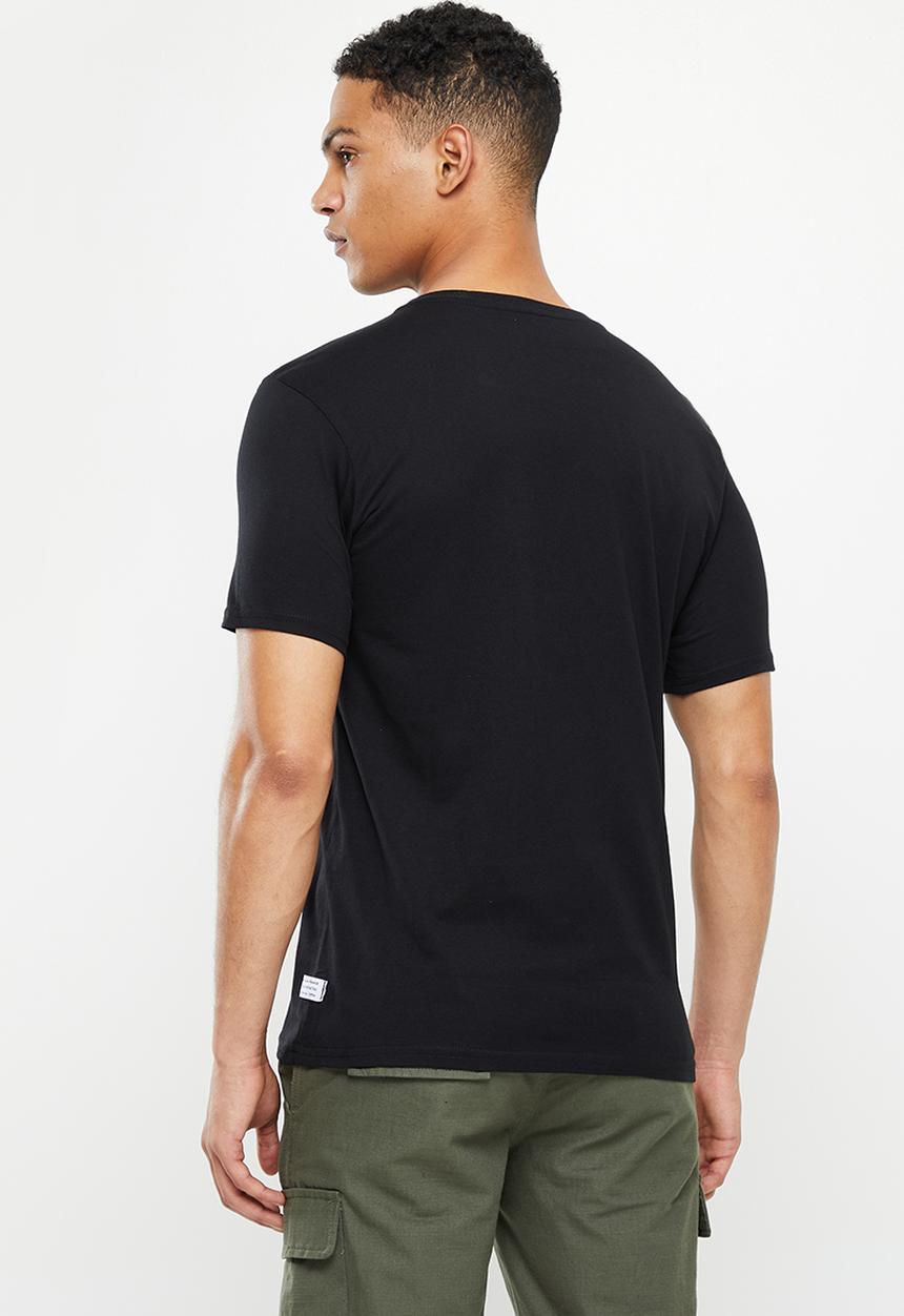 Palladium - Raised embossed T-shirt - black