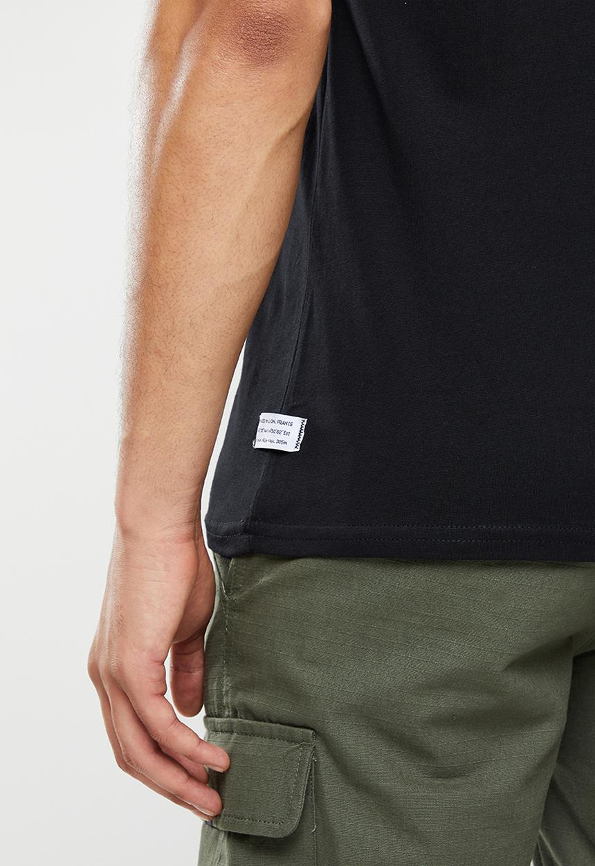 Palladium - Raised embossed T-shirt - black