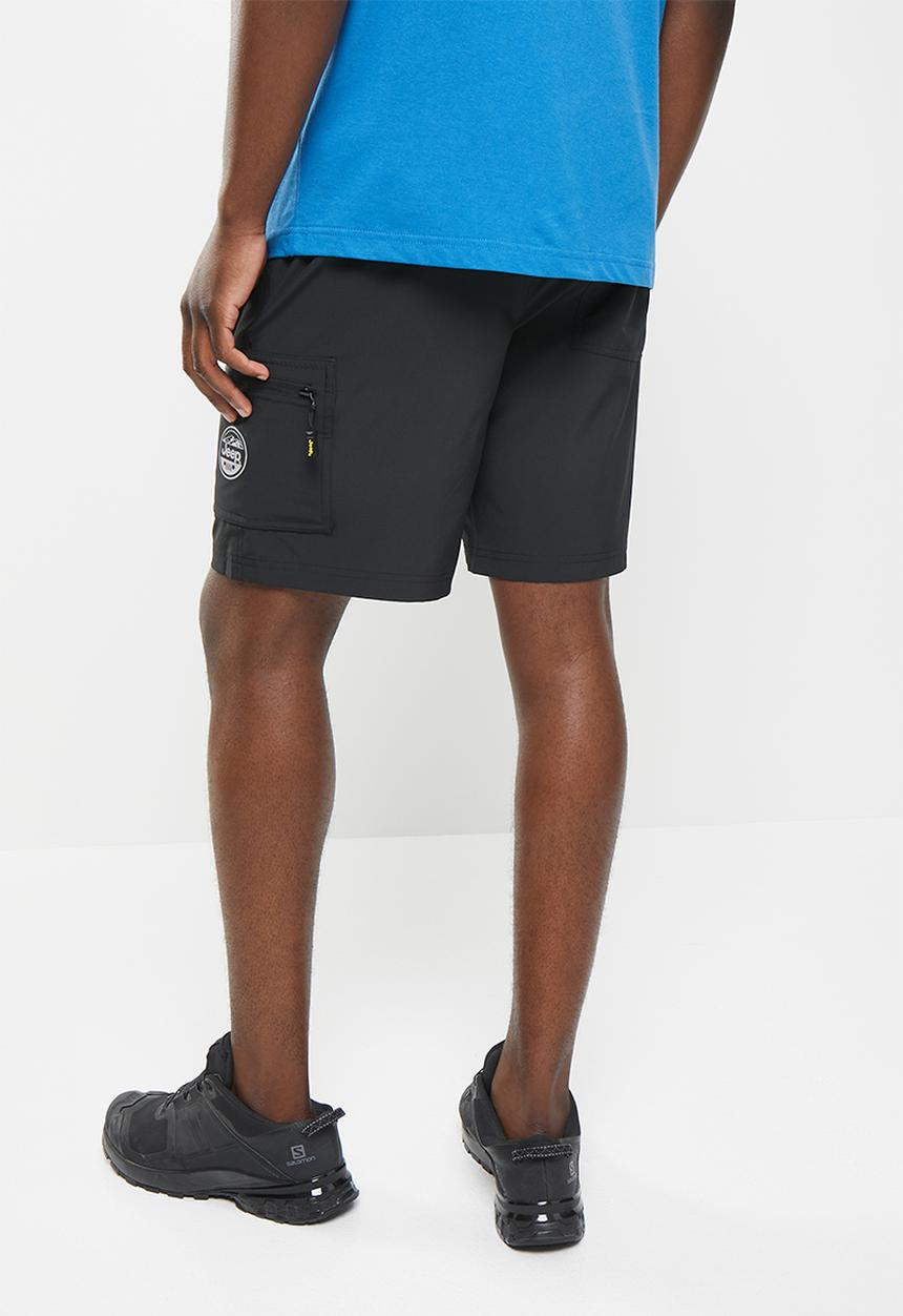 JEEP - Quick dry packable shorts - black