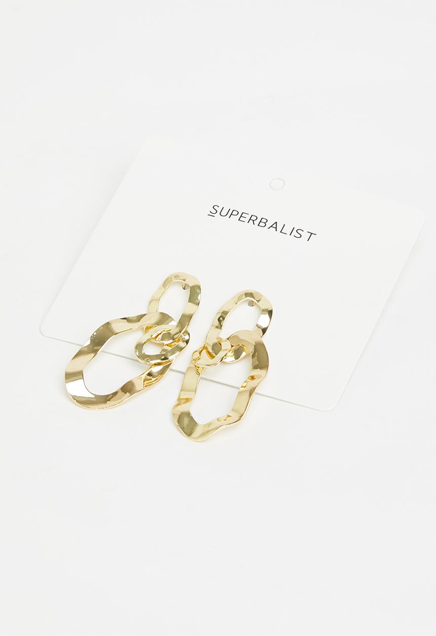 Superbalist - Brooke link earrings - gold
