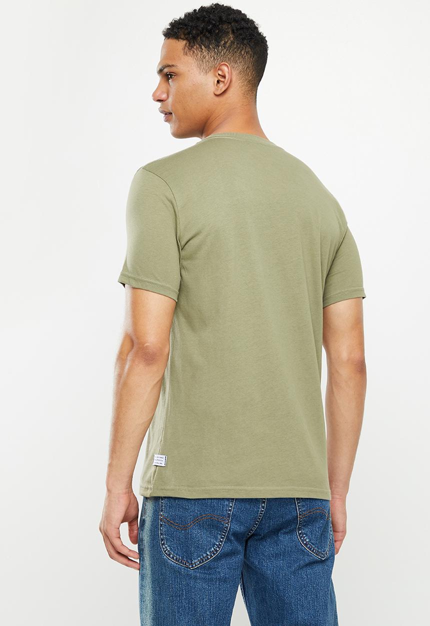 Palladium - Raised embossed T-shirt - olive