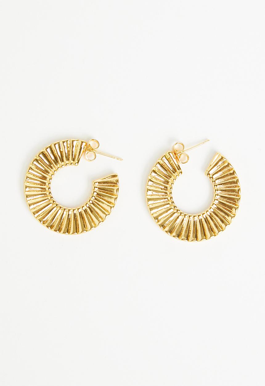 Superbalist - Leah hoop earrings - gold