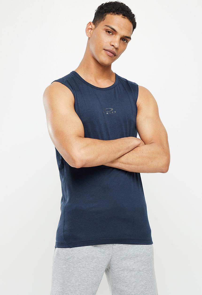 Oakley - O fit rc sleeveless tee - fathom heather
