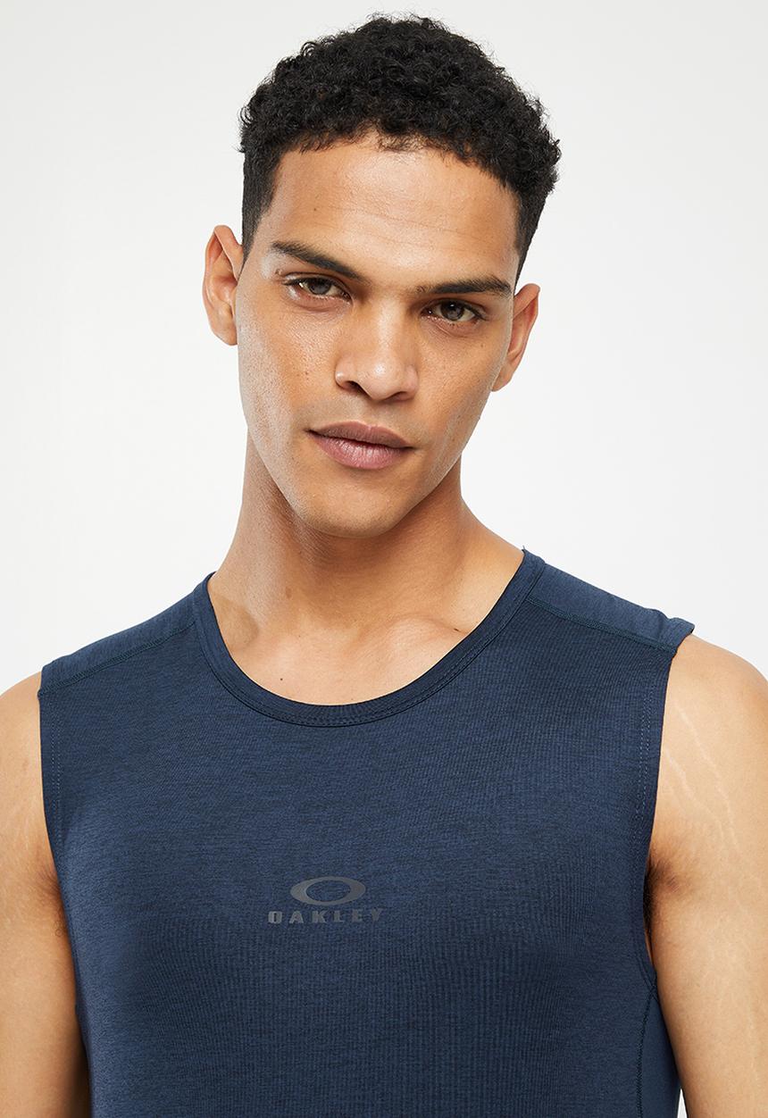 Oakley - O fit rc sleeveless tee - fathom heather