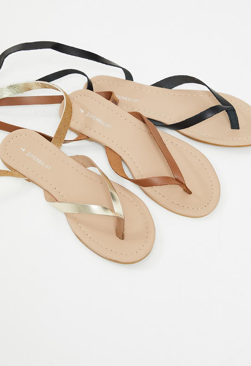 Superbalist - Mariana ankletie sandal - black