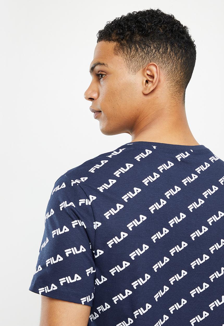 FILA - Zake T-shirt - peacoat 
