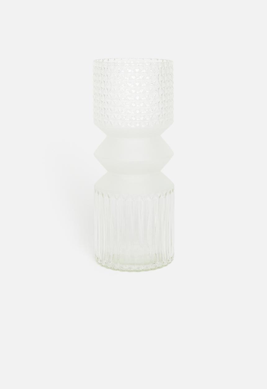 H&S - Gillow vase -clear