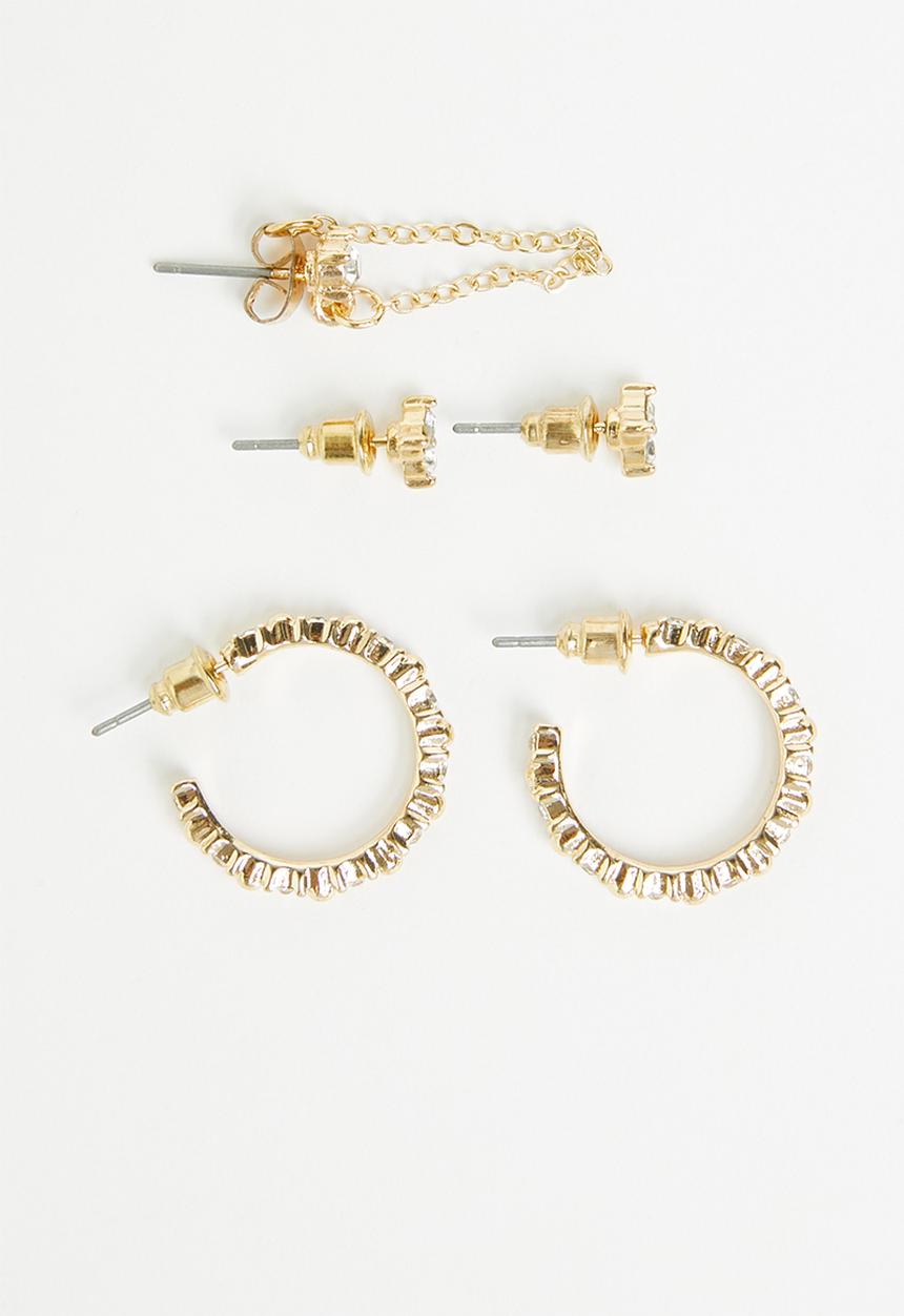 Superbalist - Rachel earring pack - gold