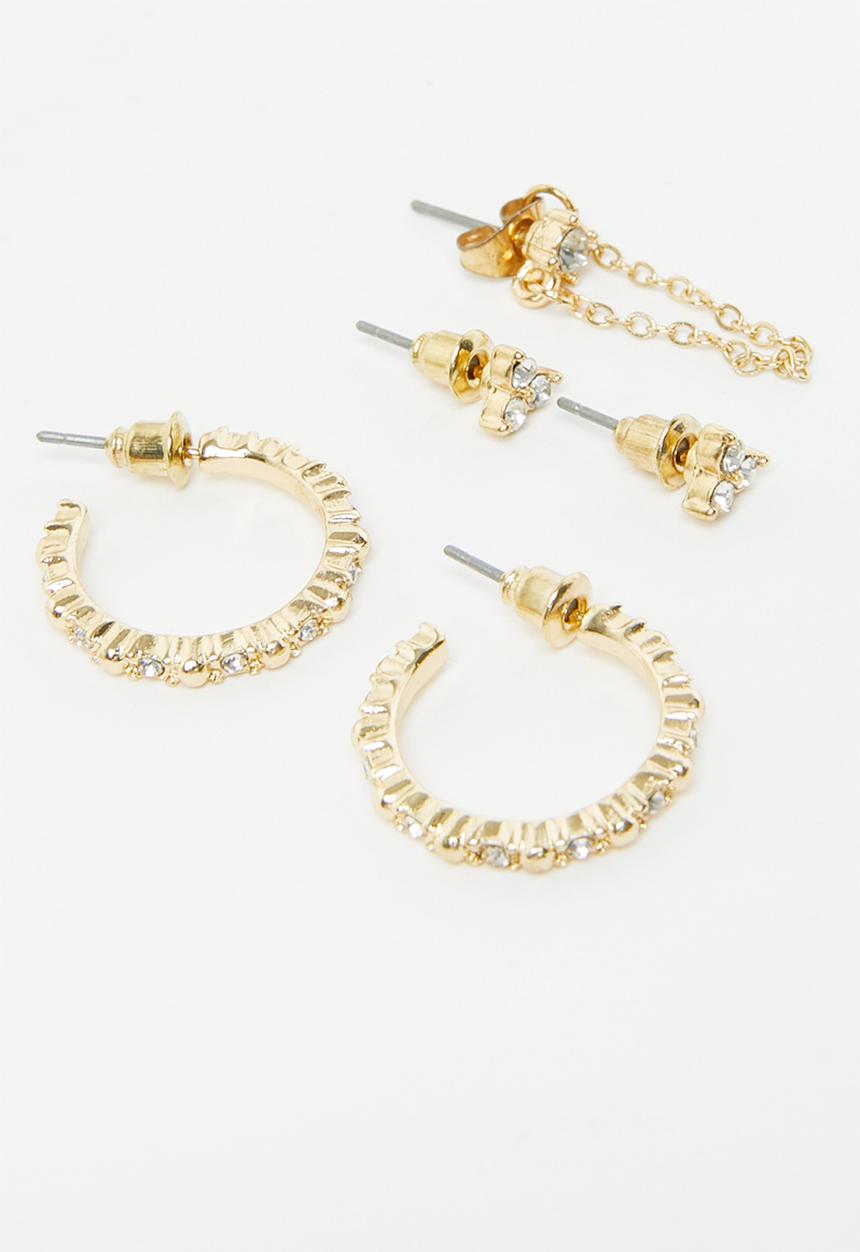 Superbalist - Rachel earring pack - gold