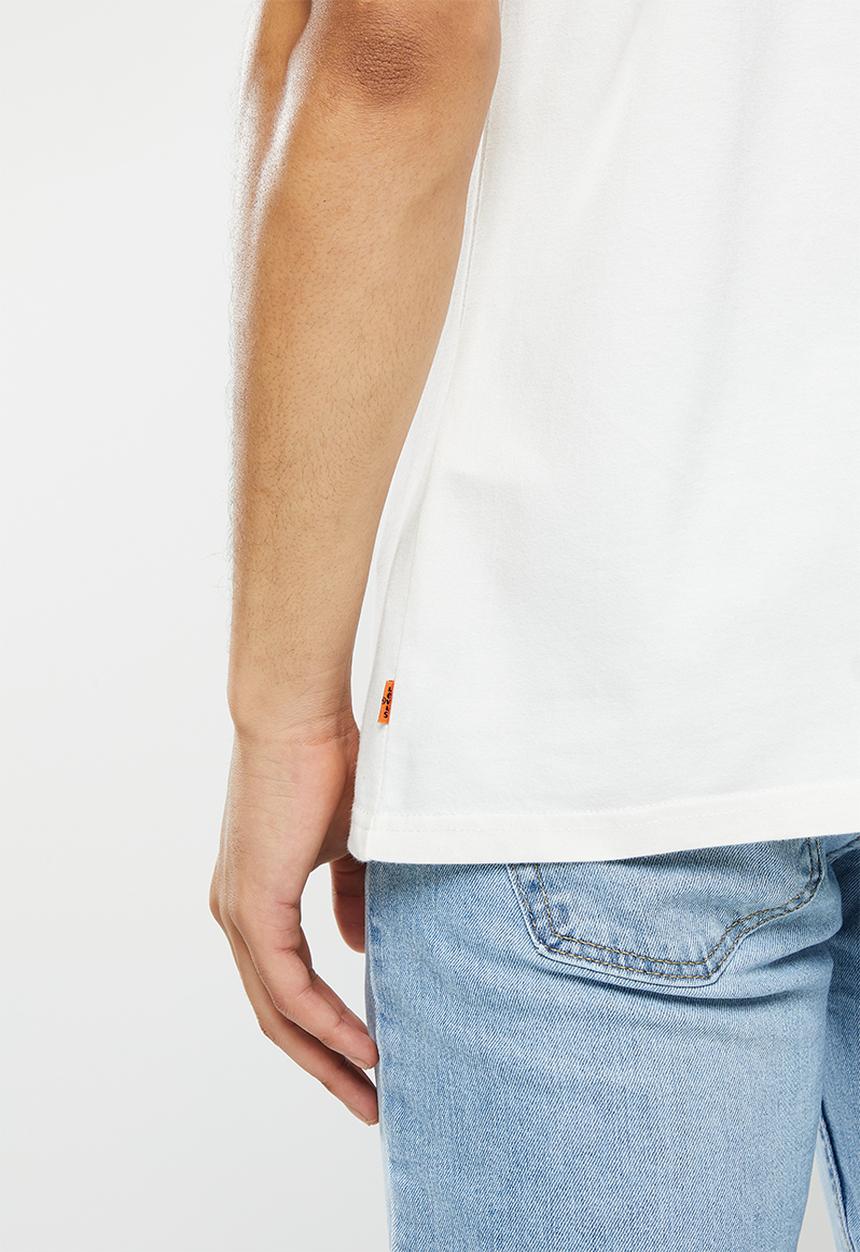 Levi’s® - Short sleeve relaxed fit tee orange tab bw vw - sugar