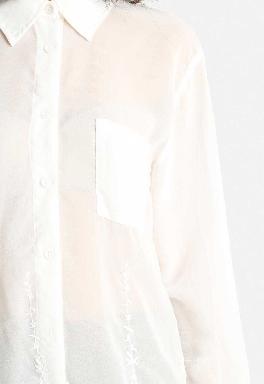 Glamorous - Long Lace Shirt