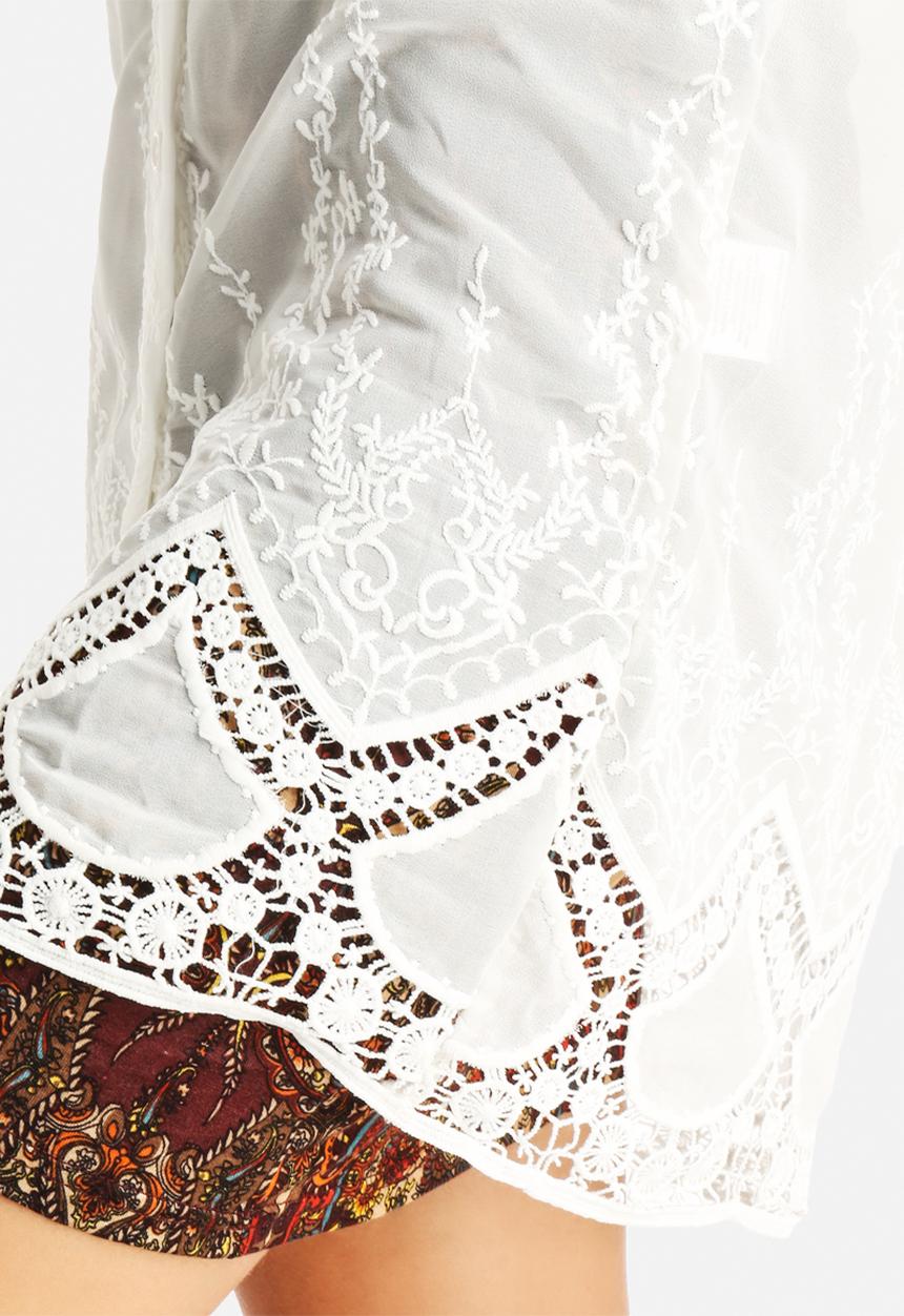 Glamorous - Long Lace Shirt
