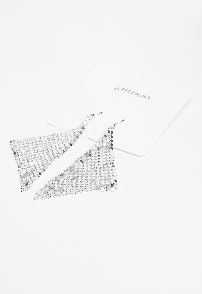 Superbalist - Andie statement earrings-silver