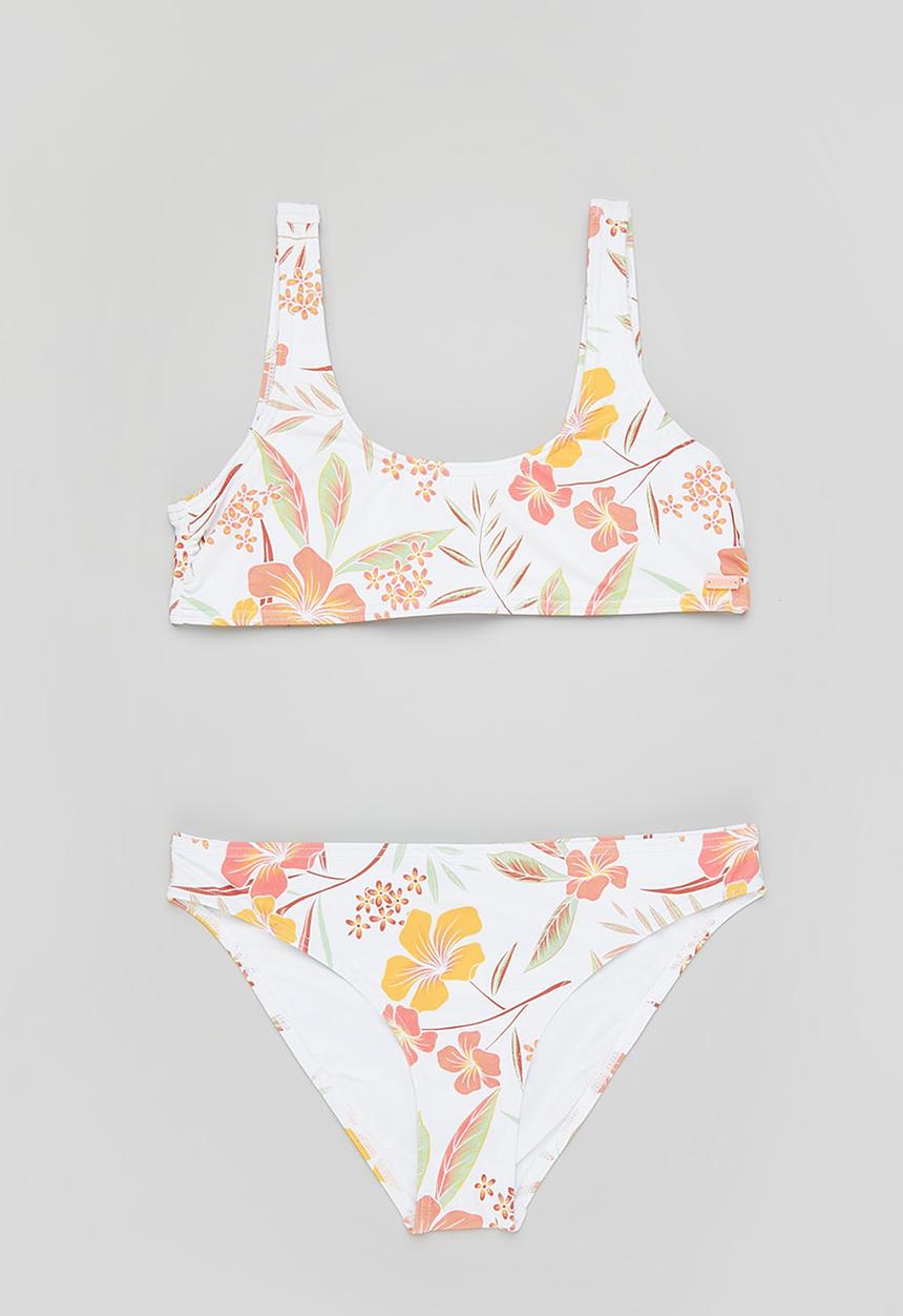 Roxy - Roxy life enjoyers bralette set - white