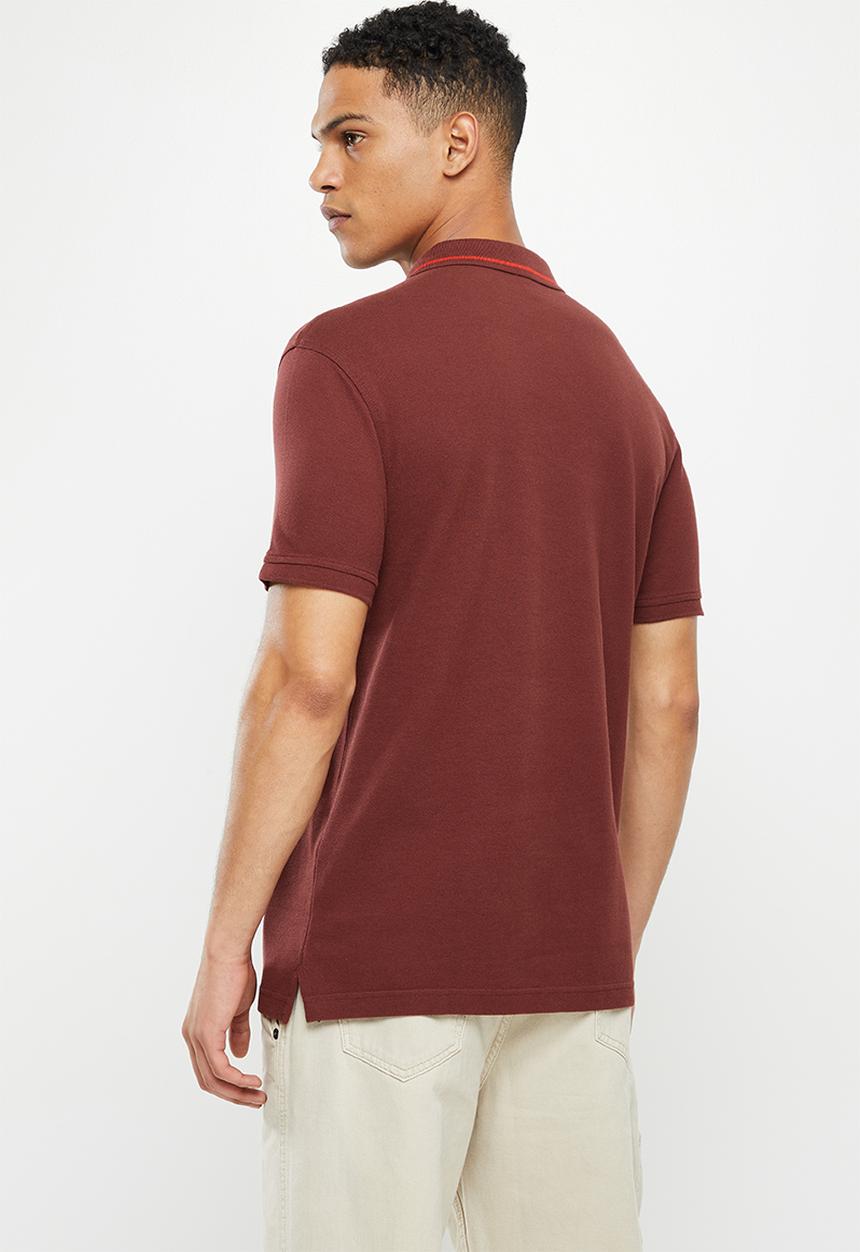 Levi’s® - Relaxed seasonal polo za port - burgundy