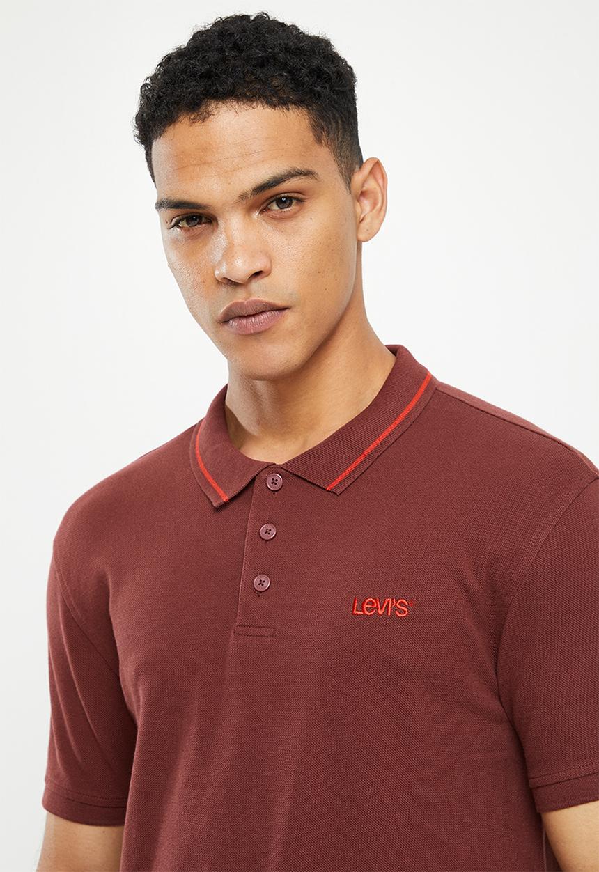 Levi’s® - Relaxed seasonal polo za port - burgundy