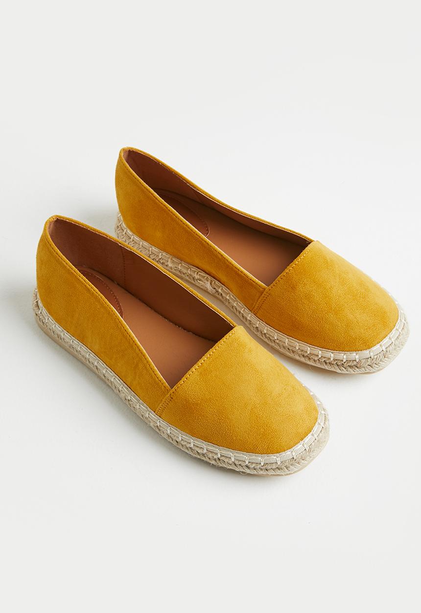 edit - Tanya espadrille slip on - mustard