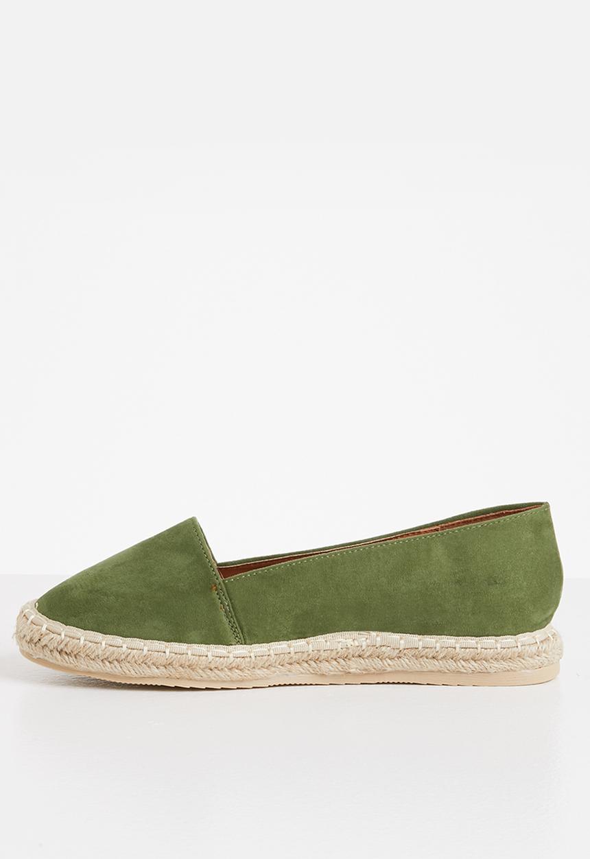 edit - Tanya espadrille slip on - khaki