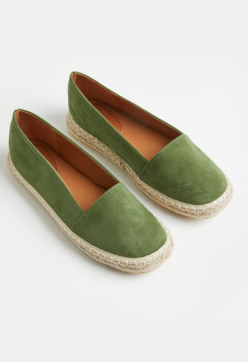 edit - Tanya espadrille slip on - khaki