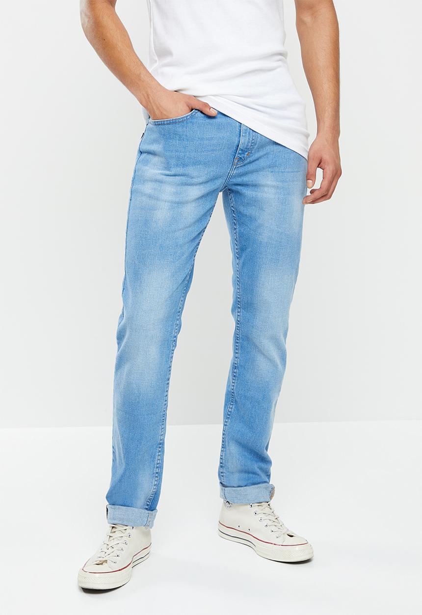 SOVIET - M bentley mens slim leg denim#9 - light indigo