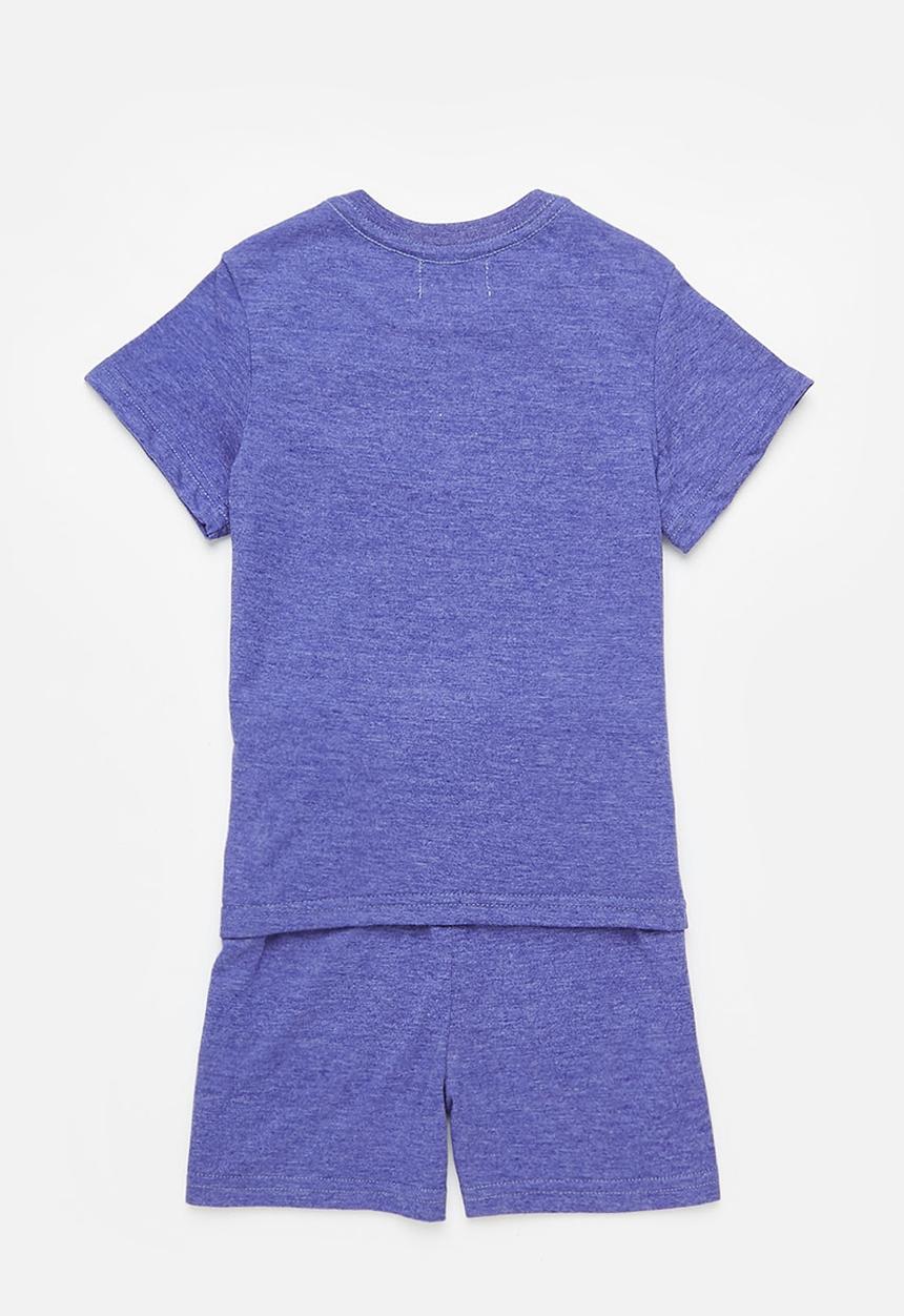 Superbalist - Boys summer pj set - royal blue
