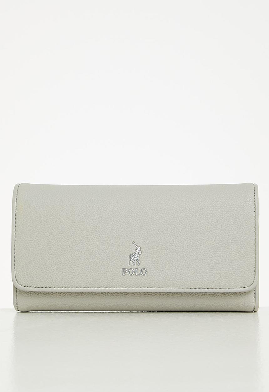POLO - Lyon trifold purse bag - grey