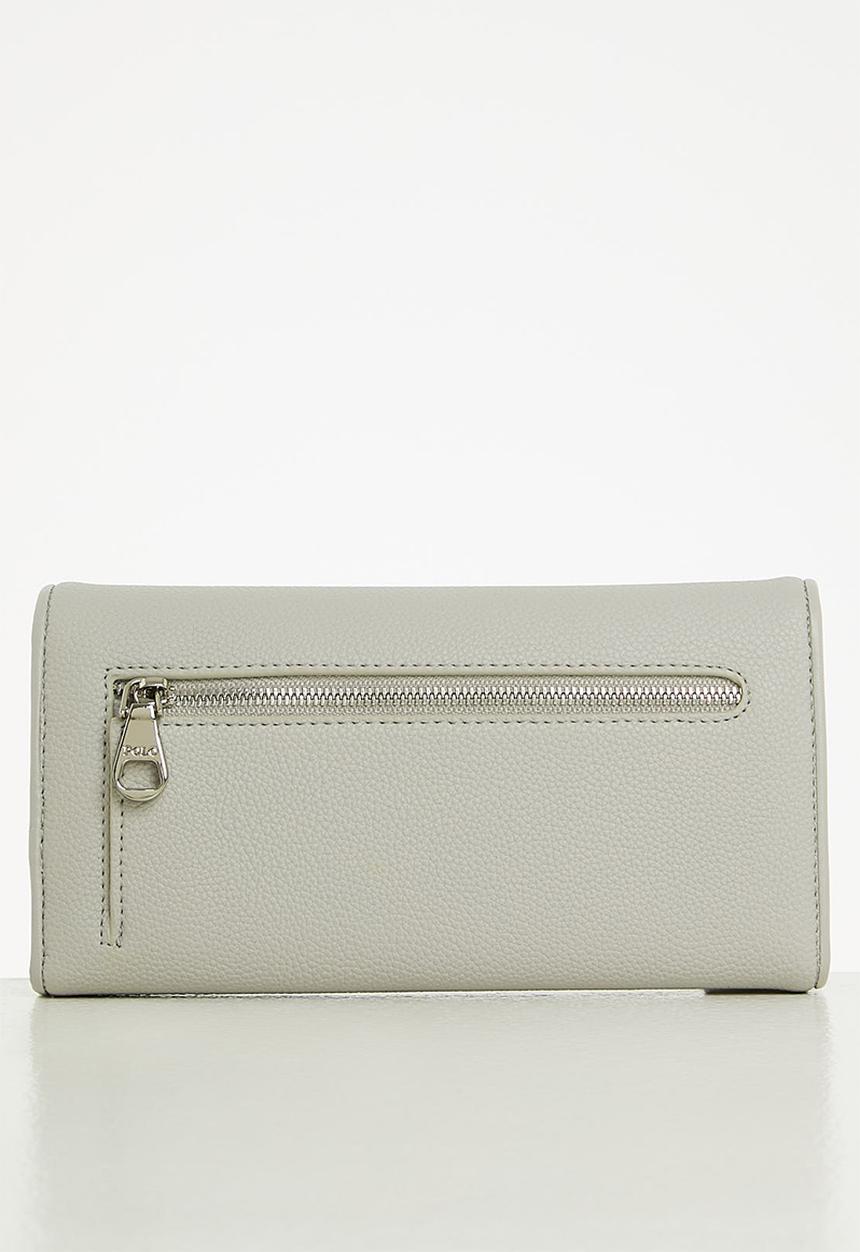 POLO - Lyon trifold purse bag - grey