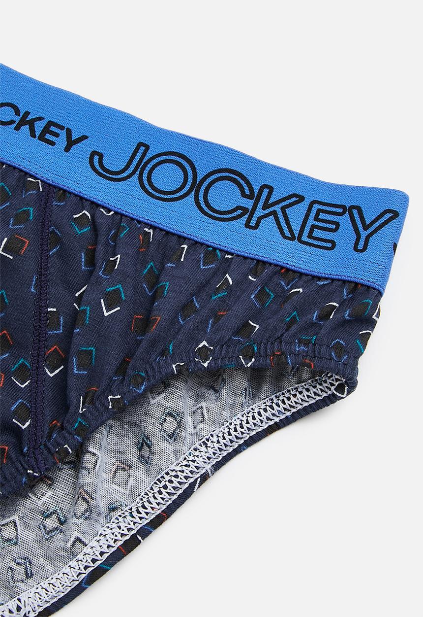 Jockey - 3 pack boys jockey brief - print