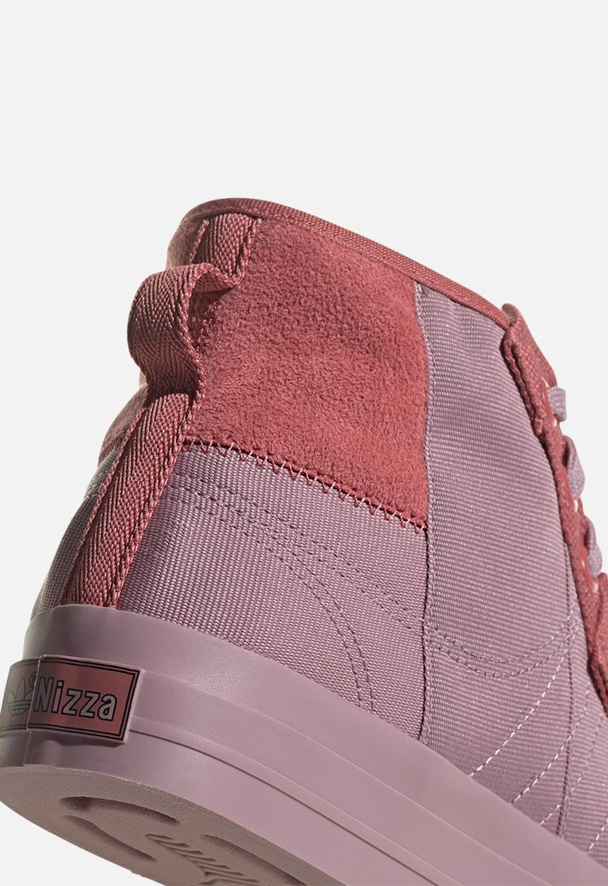 adidas Originals - Nizza hi parley - magic mauve/magic mauve/wonder red