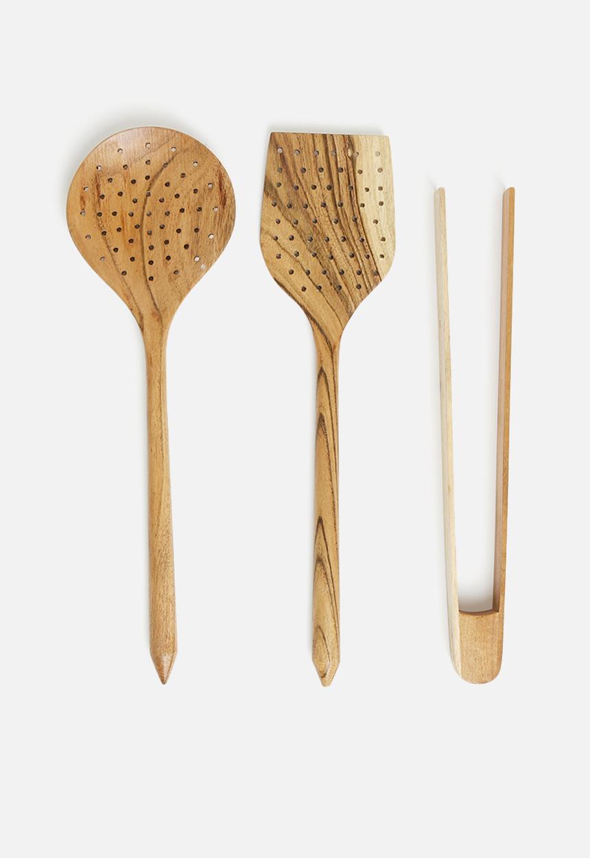 Sixth Floor - Malgova utensil set-acacia wood
