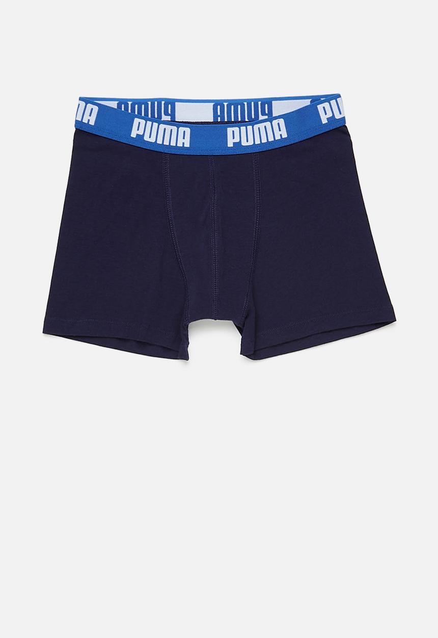 PUMA - Boys 2-pack boxer - blue/ stripe