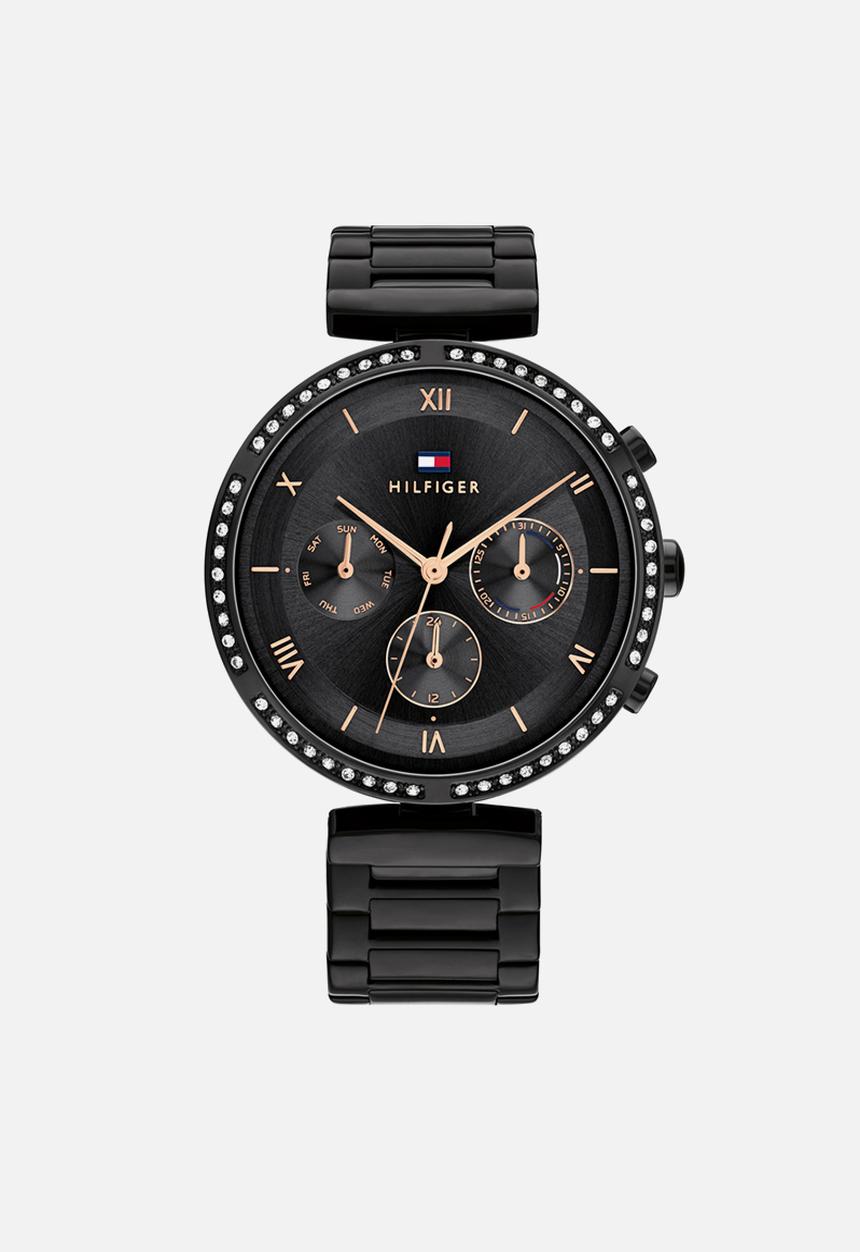 Tommy Hilfiger - Luna watch - black