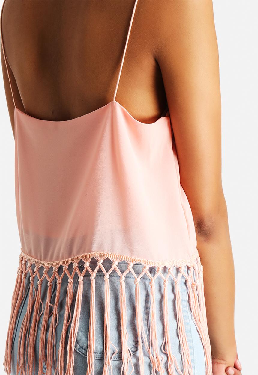 The Lot - Helena Boho Tassel Crop