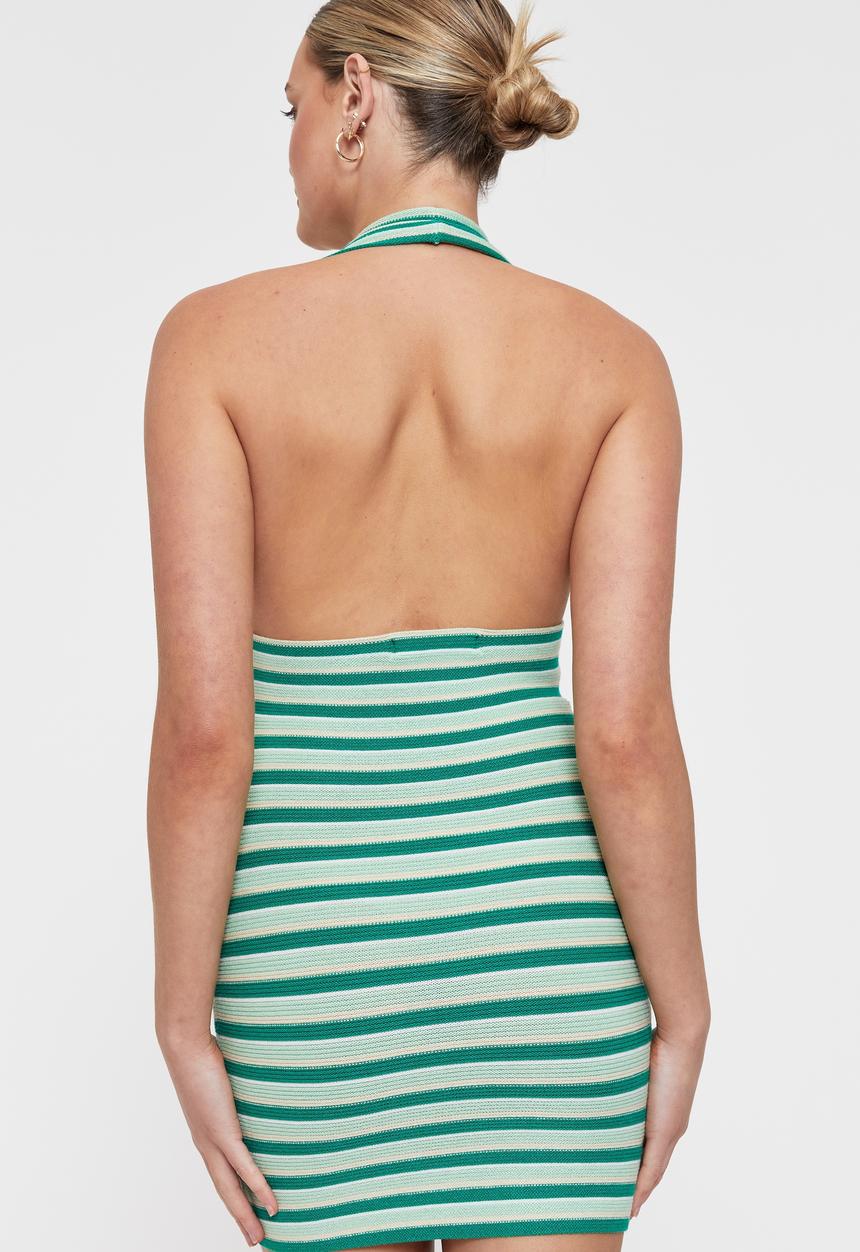 Supré  - Belle halter dress - tropic green multi