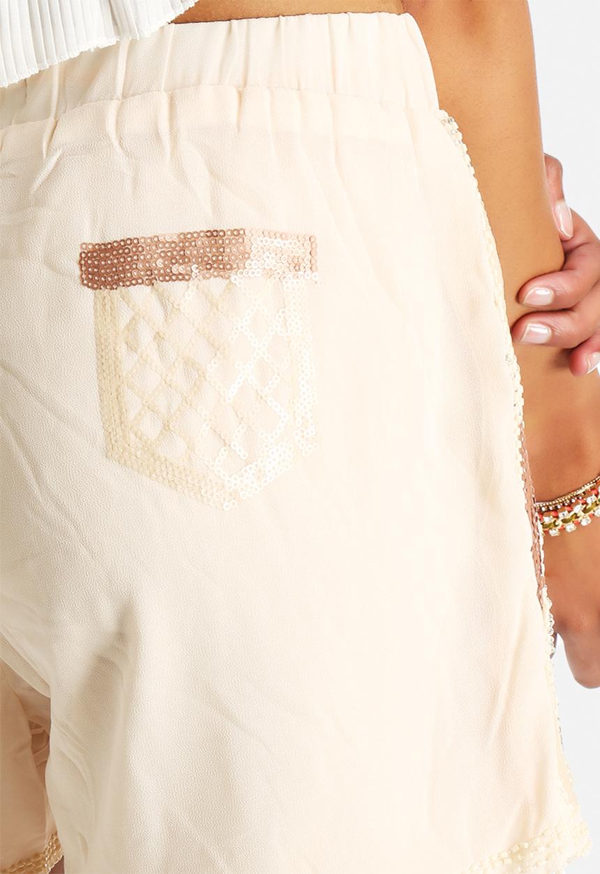 The Lot - Reflection Sequinned Shorts