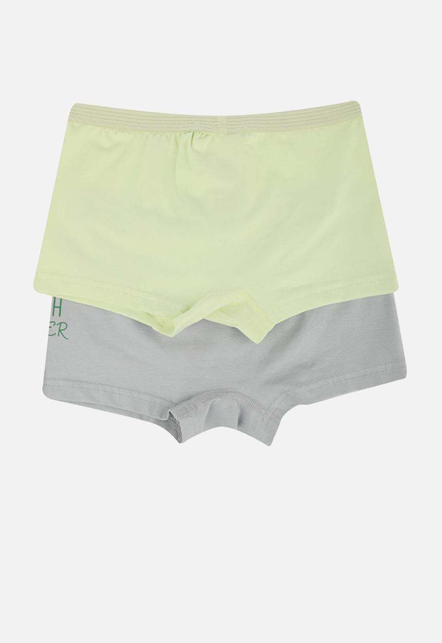 Trendyol - Boys boxer shorts - grey & mint