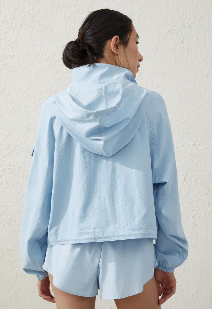 Cotton On - All rounder outdoor anorak - silky blue