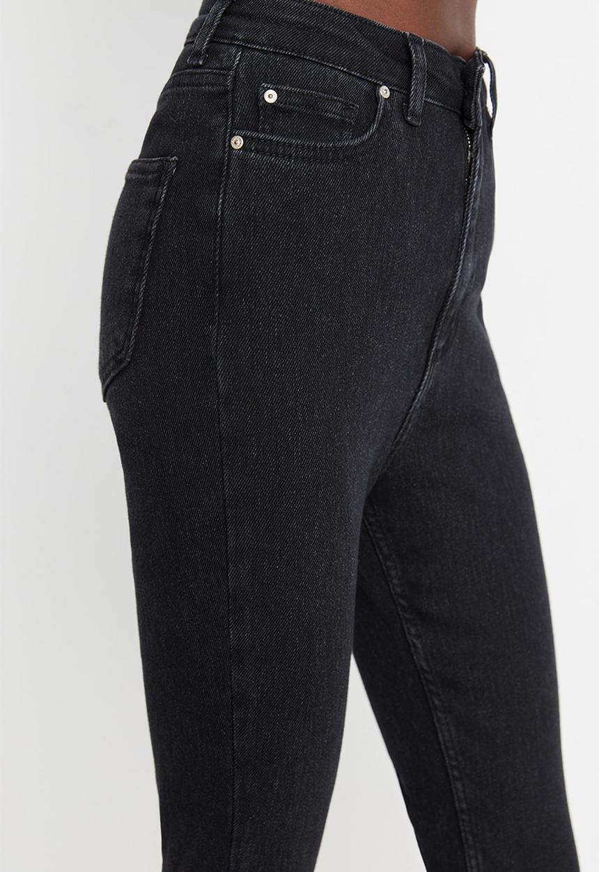 Trendyol - High waist skinny jeans - washed black