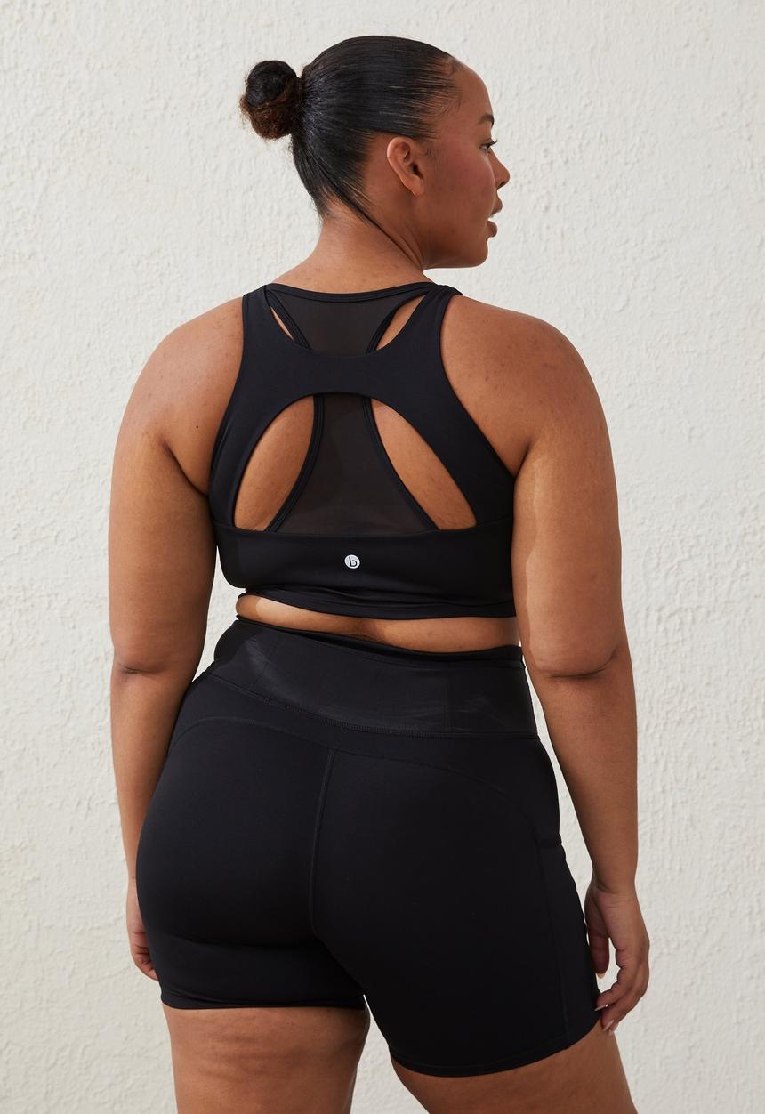 Cotton On - Curve active smoothing explorer vestlette - black