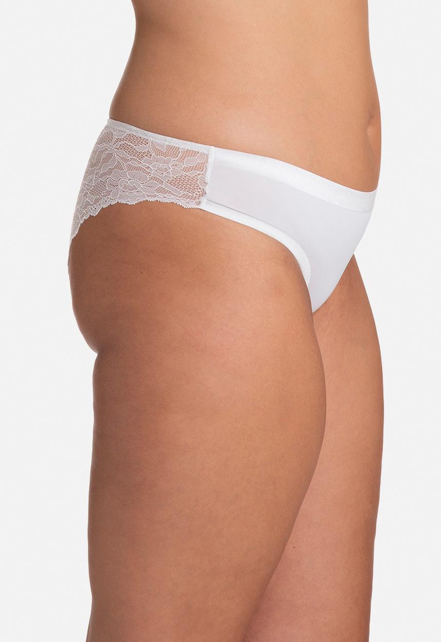 DORINA - Crystal 3pack briefs - ivory, ivory & pink