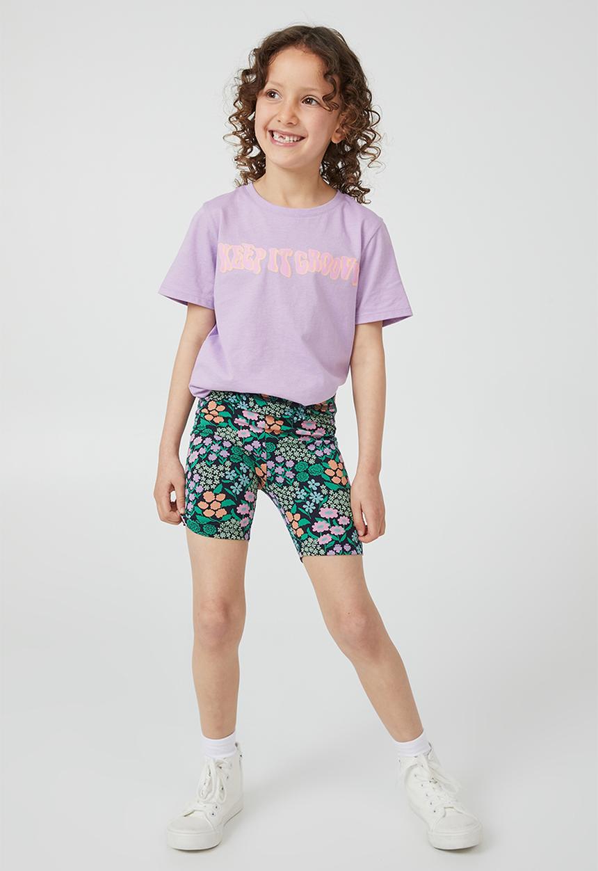 Cotton On - Hailey bike short - navy blazer/clara ditzy
