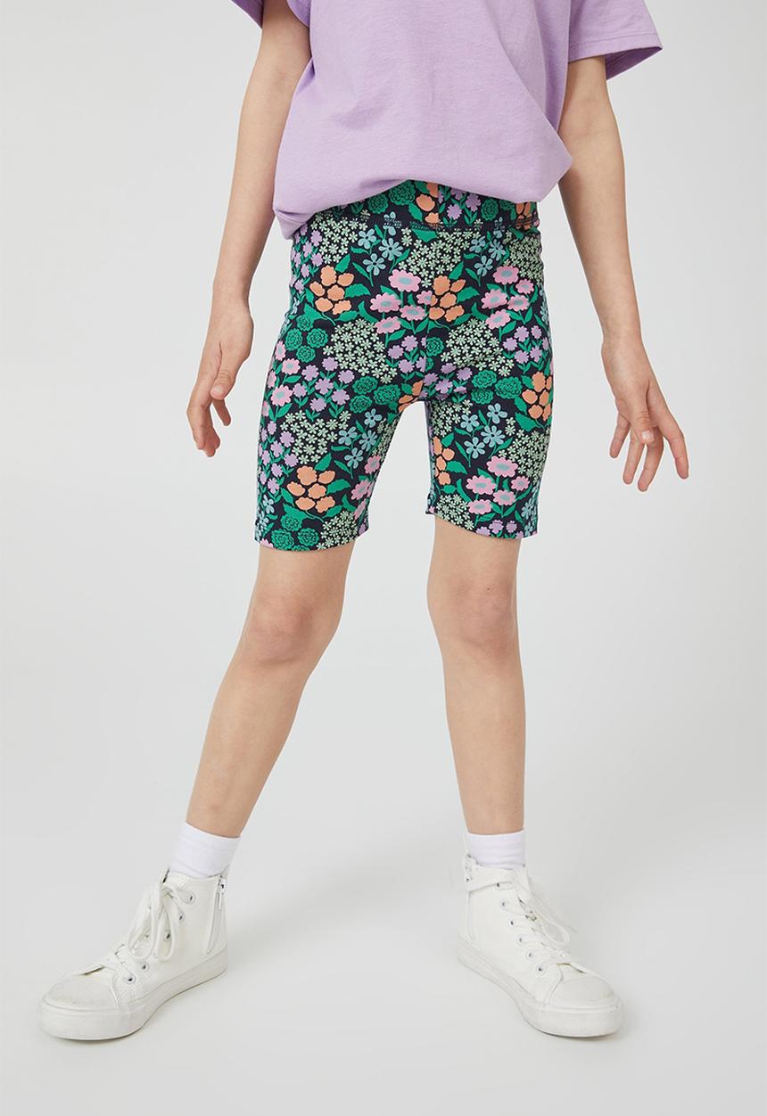 Cotton On - Hailey bike short - navy blazer/clara ditzy