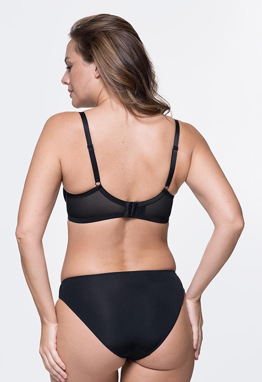 DORINA - Plus makayla 2-Pack non padded wired bra - black & red