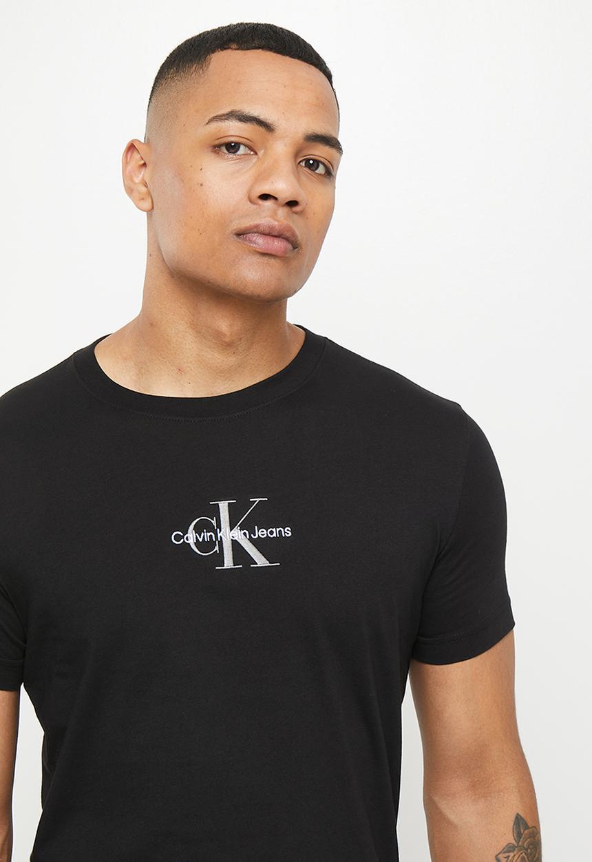Calvin Klein - Monogram logo tee - Ck Black