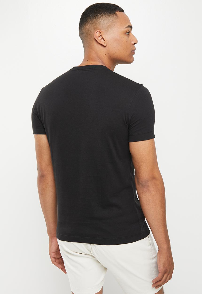 Calvin Klein - Stacked logo tee - Ck Black