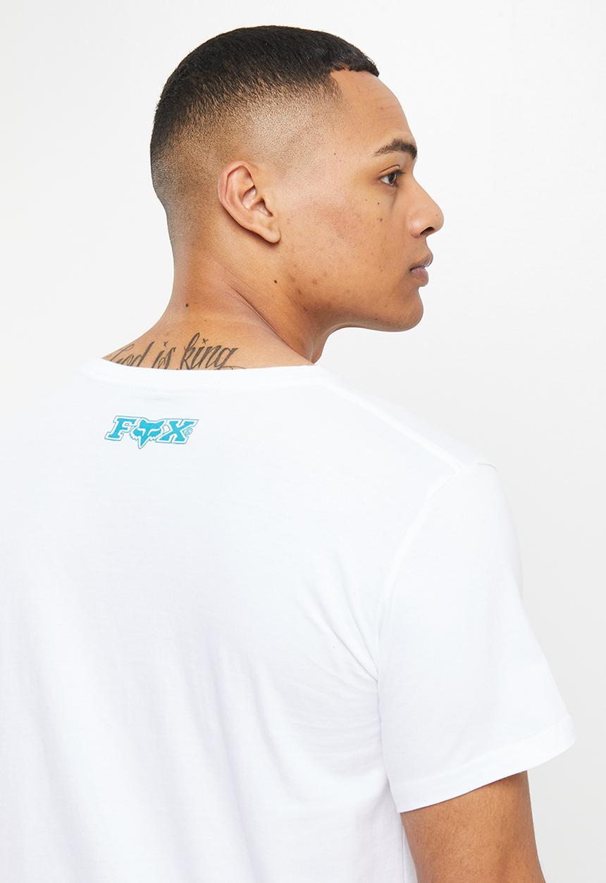 Fox - Bayl short sleeve tee - white