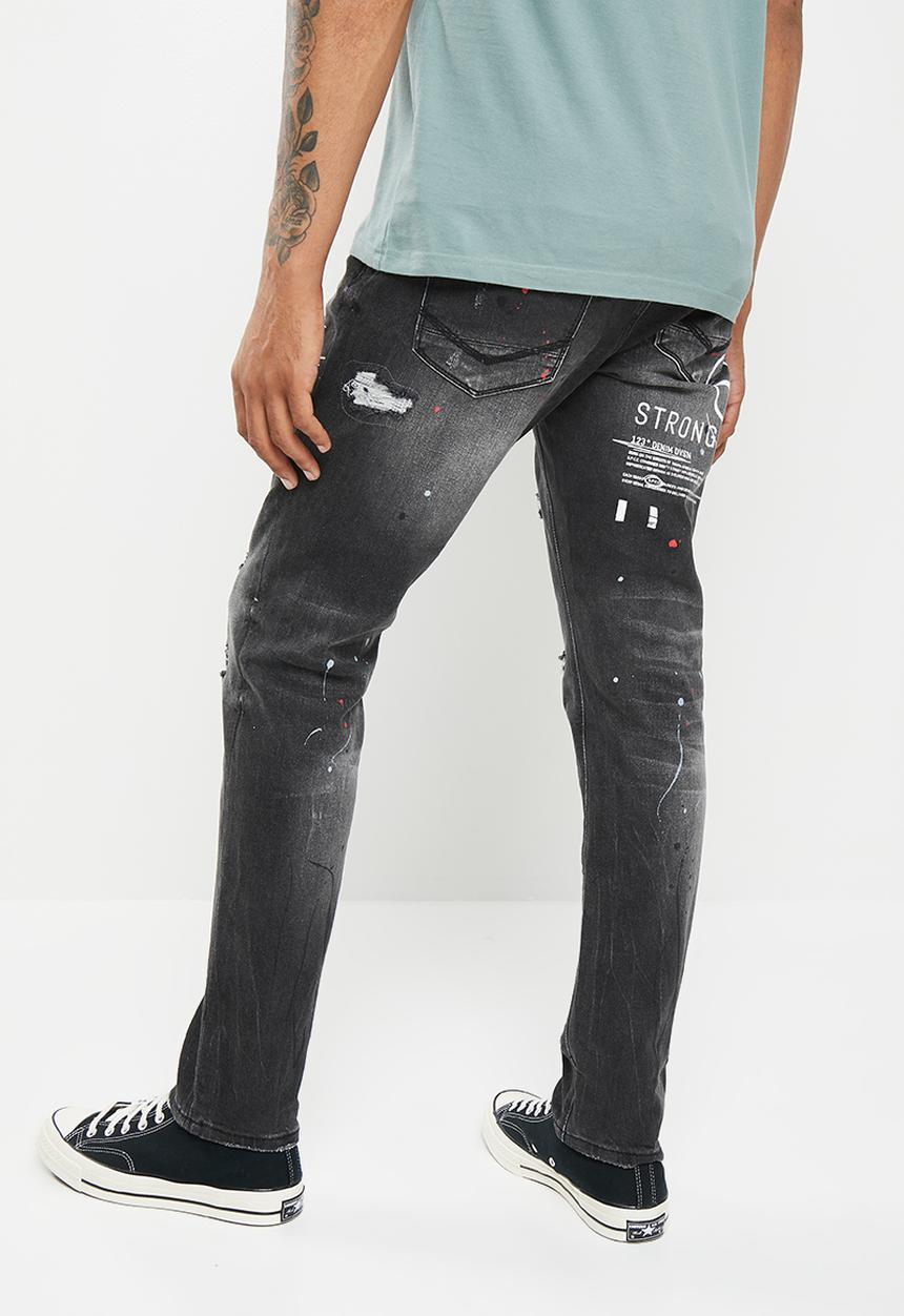 S.P.C.C - Coal yard jeans - black