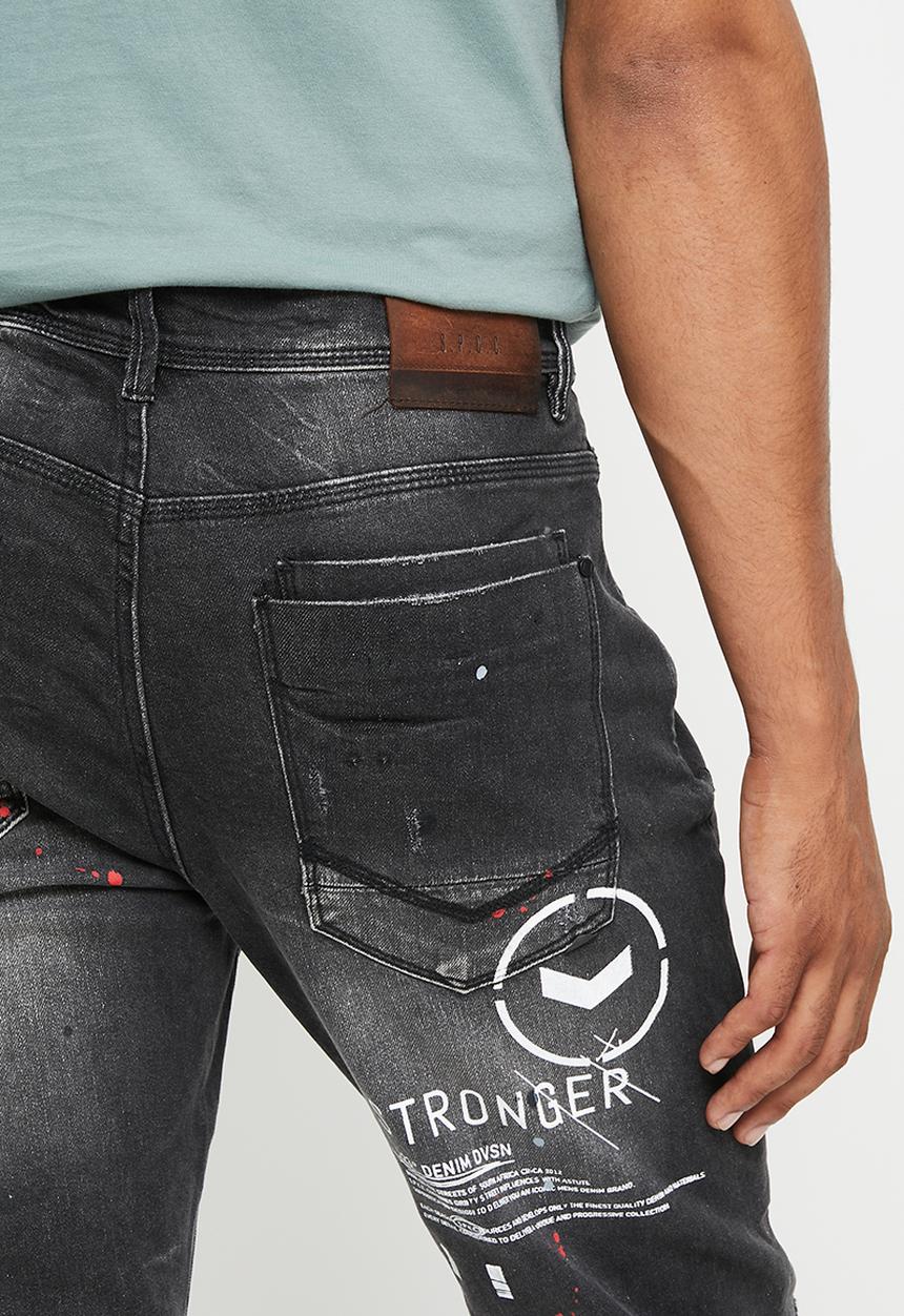 S.P.C.C - Coal yard jeans - black