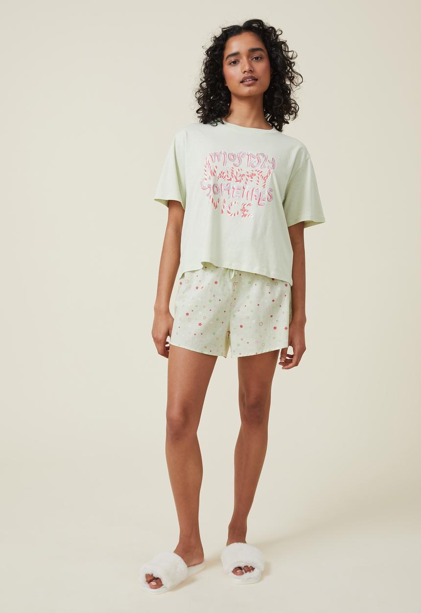 Cotton On - Jersey bed tee - mostly naughty